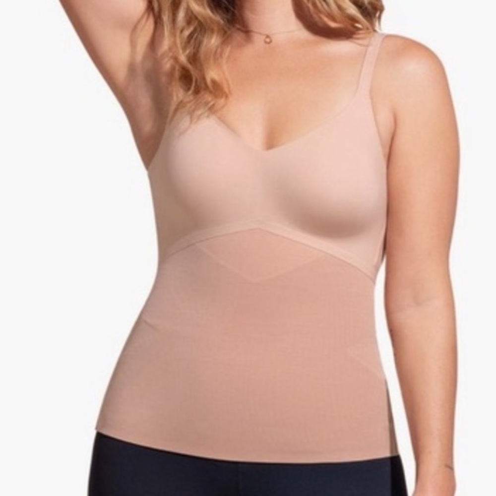 Women's HONEYLOVE Nude LIFTWEAR TANK/CAMI Size Med EUC #6048